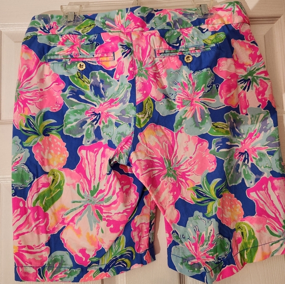Lilly Pulitzer Chipper shorts sz 8 - Picture 2 of 4